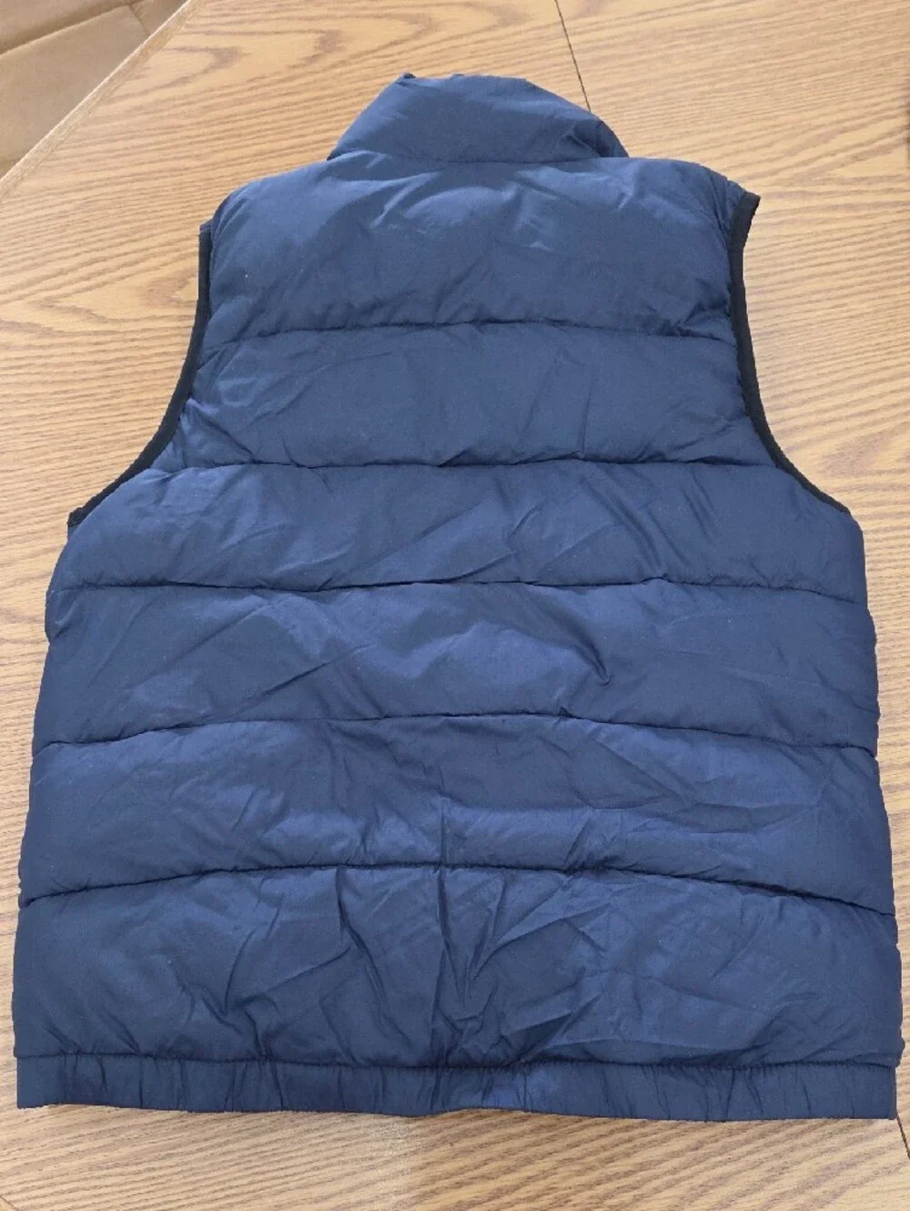 GAP Navy Quilted Puffer Vest Kids